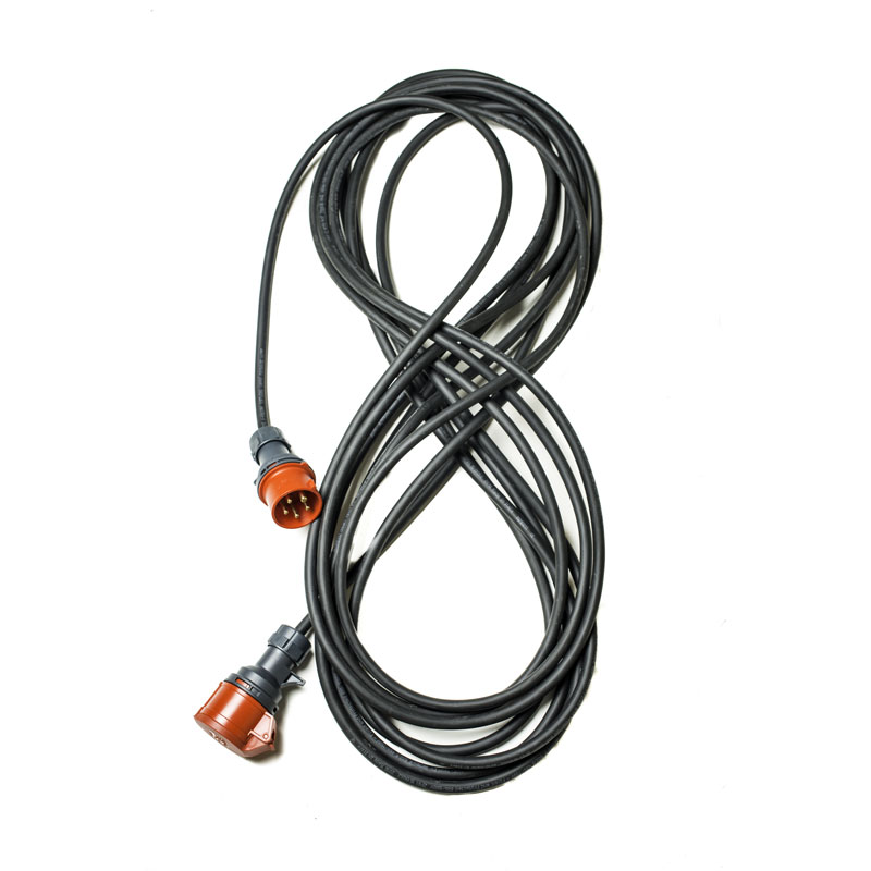 20m 3-phase extension lead