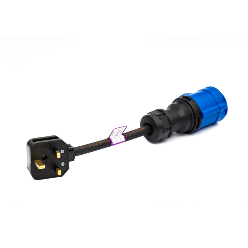 Standard Blue UK Plug adaptor