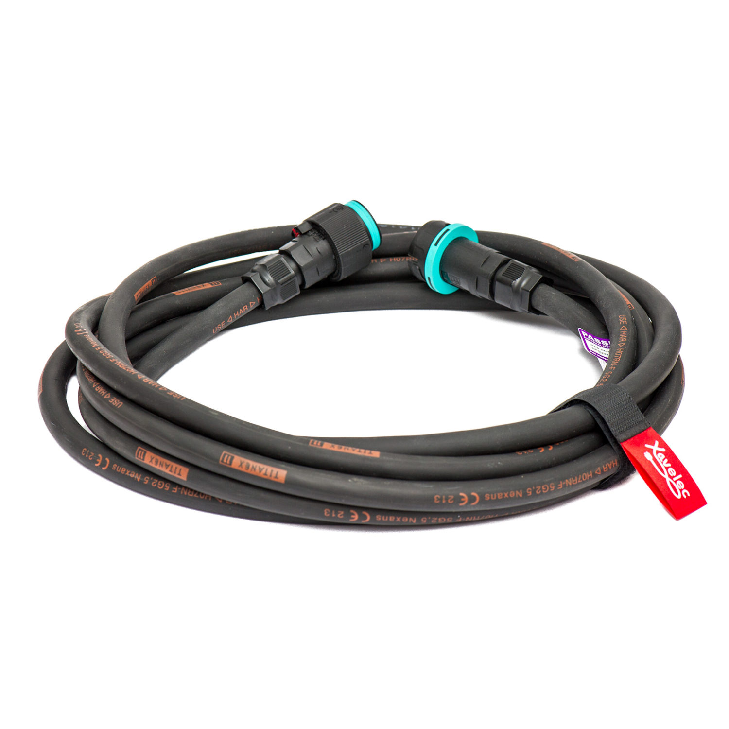 25m Compact Blue 16A extension lead Xavelec